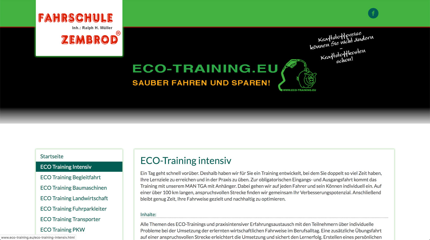 Eco-Training.eu - Fahrschule Zembrod - Pfullendorf