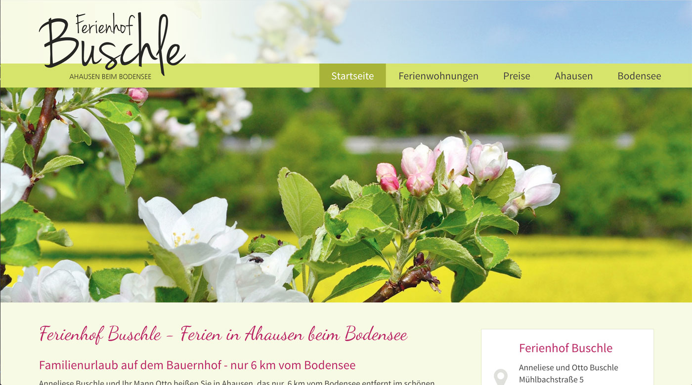 Ferienhof Buschle / Familie Buschle - Ahausen