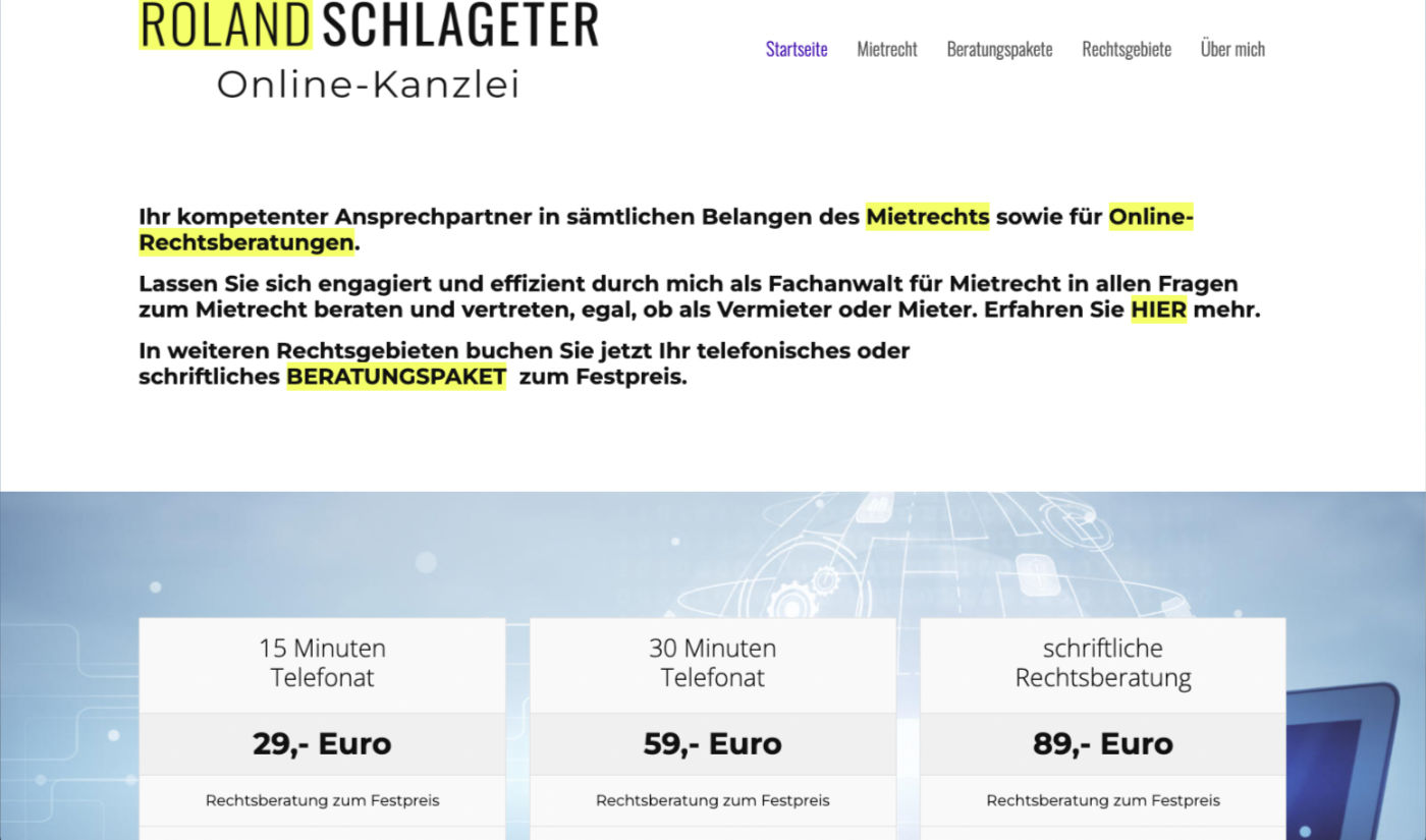 Online-Kanzlei Schlageter